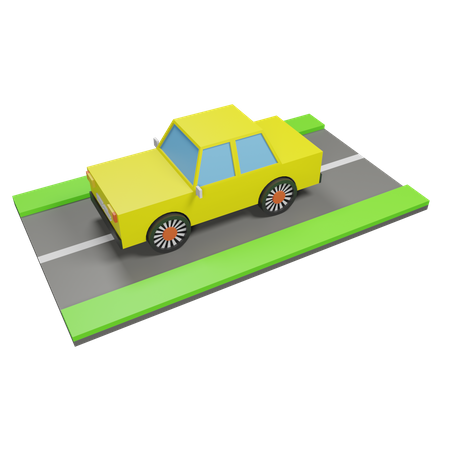 Carro  3D Icon