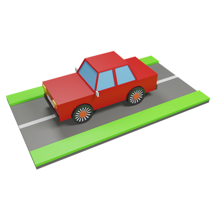 Carro  3D Icon