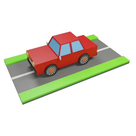 Carro  3D Icon