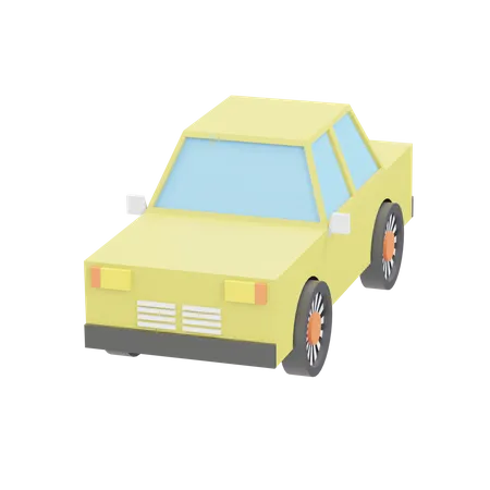 Carro  3D Icon