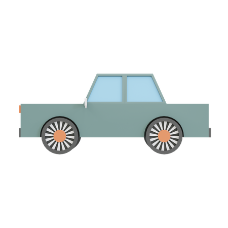 Carro  3D Icon