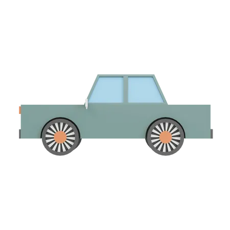 Carro  3D Icon