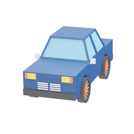 Carro  3D Icon