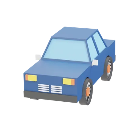 Carro  3D Icon