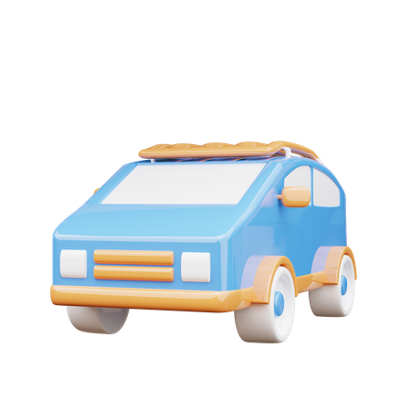 Carro  3D Icon