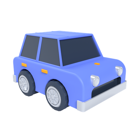 Carro  3D Icon