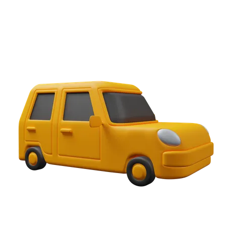 Carro  3D Icon