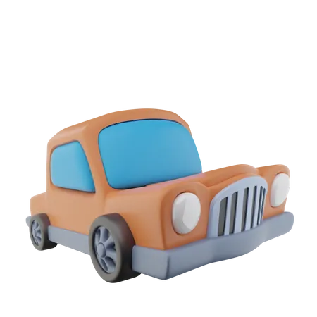 Carro antigo  3D Icon