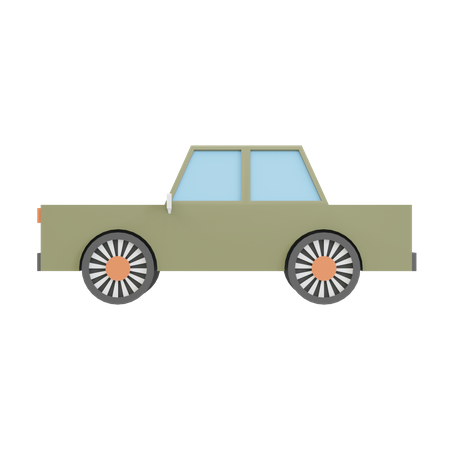 Carro antigo  3D Icon