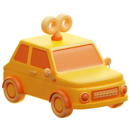 Brinquedo de carro  3D Icon