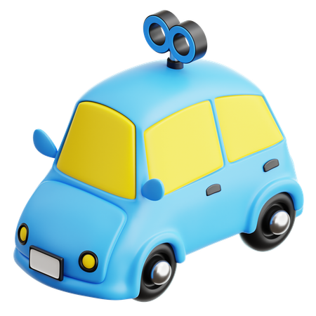 Brinquedo de carro  3D Icon