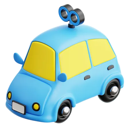 Brinquedo de carro  3D Icon