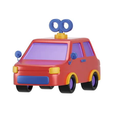 Carro de brinquedo  3D Icon