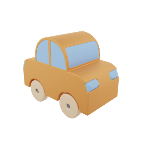 Brinquedo de carro  3D Icon