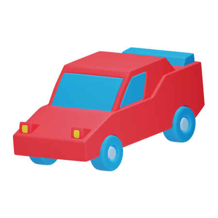 Carro de brinquedo  3D Icon