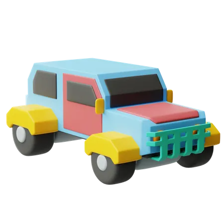 Carro de brinquedo  3D Icon