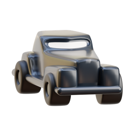 Carro Clássico  3D Icon