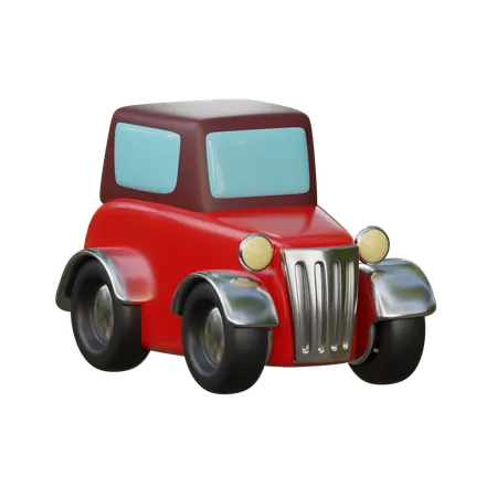 Carro Clássico  3D Icon