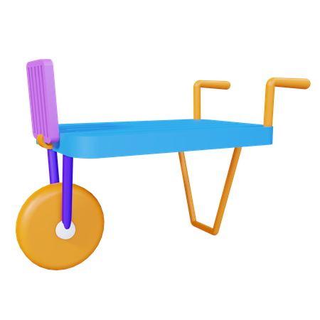 Carro de carga  3D Icon