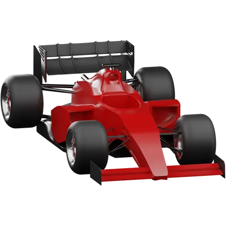 Carro de corrida  3D Icon