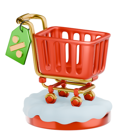 Carro de la compra  3D Icon