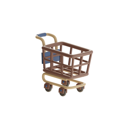 Carro de la compra  3D Icon