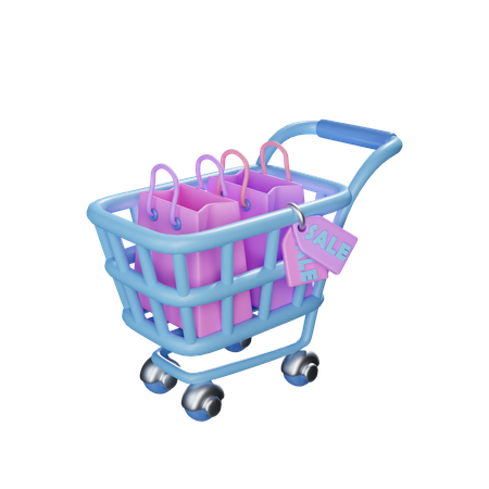 Carro de la compra  3D Icon