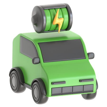 Carro elétrico  3D Icon