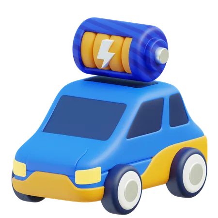 Carro elétrico  3D Icon