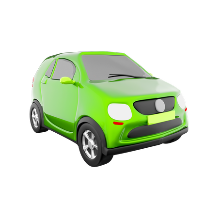 Carro elétrico  3D Icon