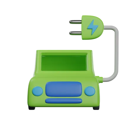 Carro elétrico  3D Icon