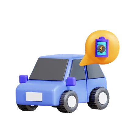 Carro elétrico  3D Icon