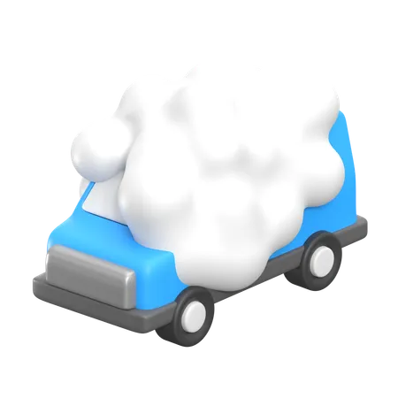 Espuma de carro  3D Icon