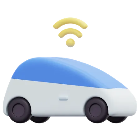 Carro inteligente  3D Icon