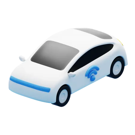 Carro inteligente  3D Icon