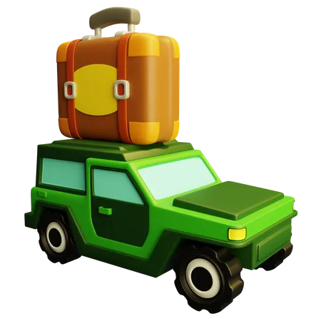 Carro jipe  3D Icon