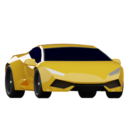 CARRO LAMBORGHINI  3D Icon