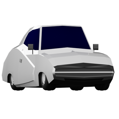 Carro musculoso  3D Icon