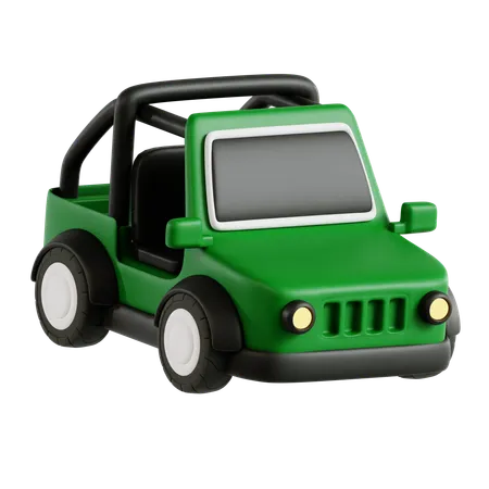 Carro off-road  3D Icon