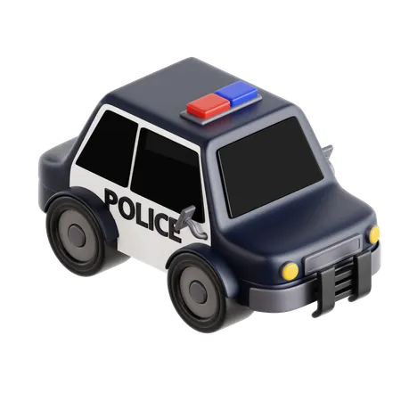 Carro da polícia  3D Icon