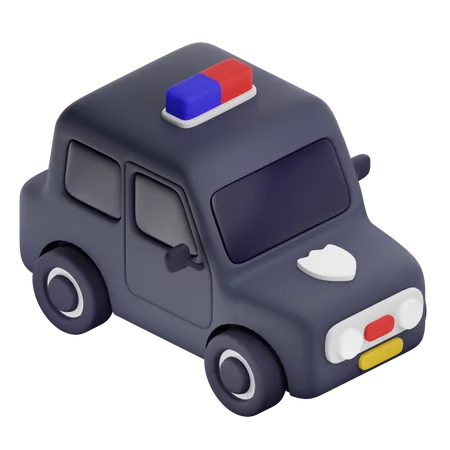 Carro da polícia  3D Icon