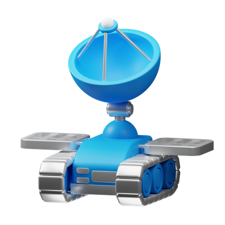 Carro rover  3D Icon