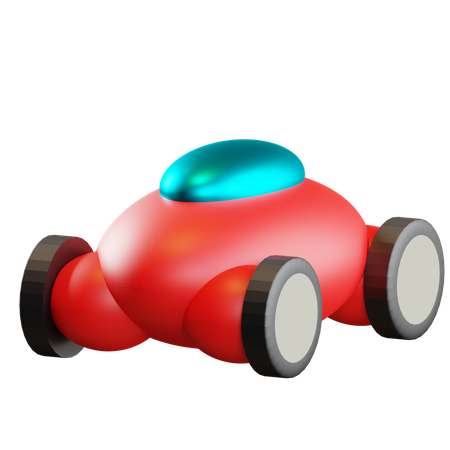 Carro sapo  3D Icon