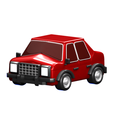 Carro de táxi  3D Icon