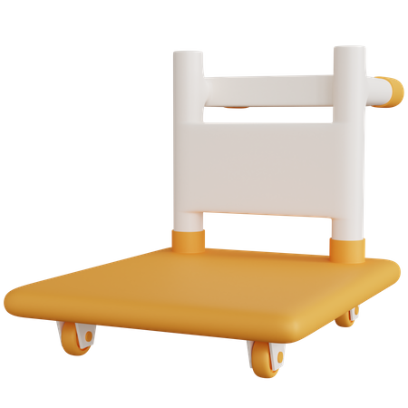 Carro vacio  3D Icon