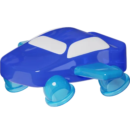 Carro voador  3D Icon