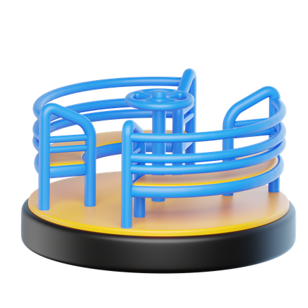 Carrossel  3D Icon