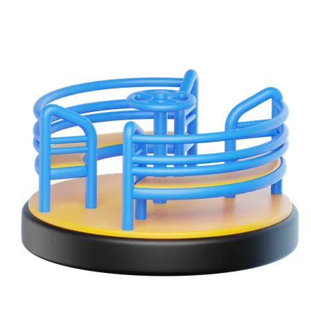 Carrossel  3D Icon