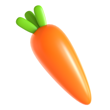 Carrot  3D Icon