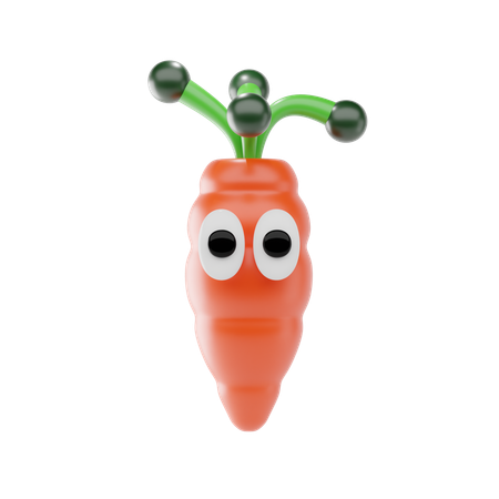 Carrot  3D Icon